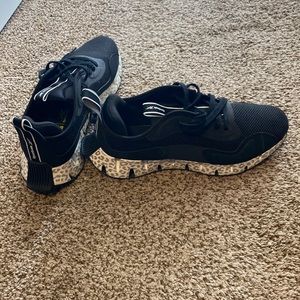 Reebok silver leopard